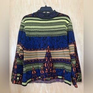 Custo Barcelona Vibrant Patterned Sweater